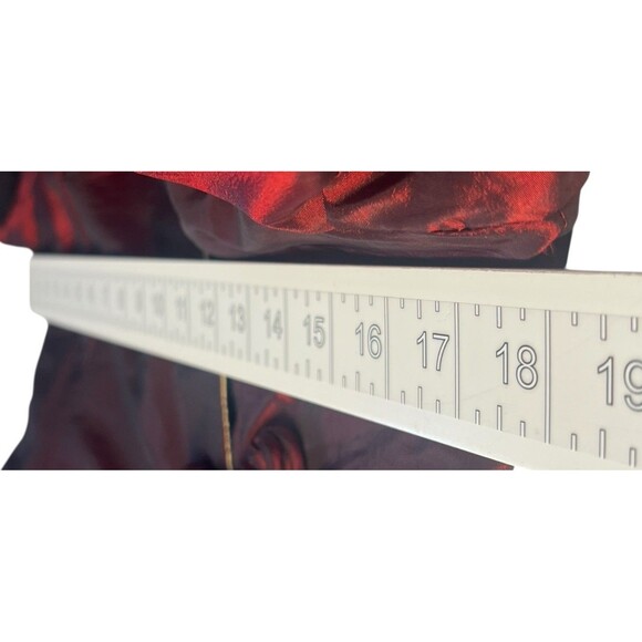 Wei Na Si Asian Floral Collar Silk Wrap Jacket/Top Womens SZ XL. - Picture 5 of 9